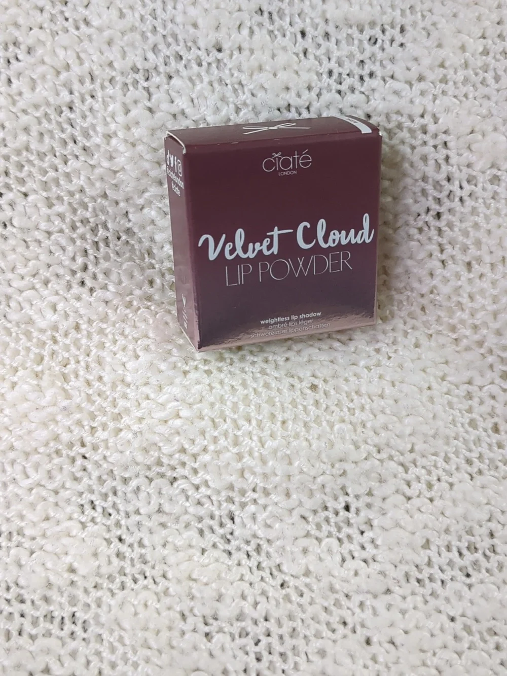 Ciaté London Velvet Cloud Blissful Lip Powder, 3ml/0.10oz.